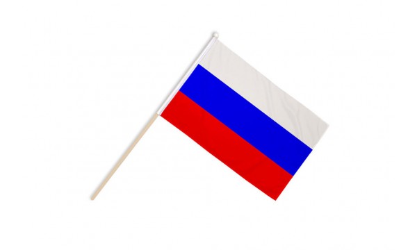 Russia Hand Flags
